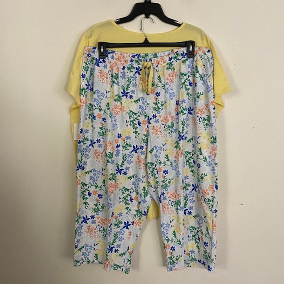 Croft & Barrow Top & Capri Pajama 3X - Picture 5 of 9